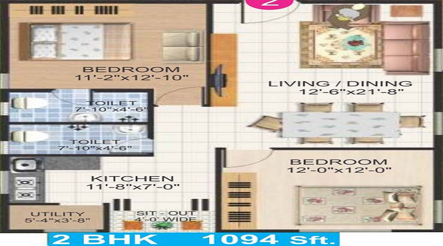 Garudachala Star Field Floor Plan