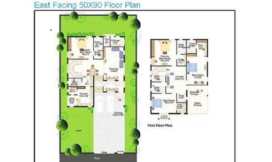Aparna County Floor Plan