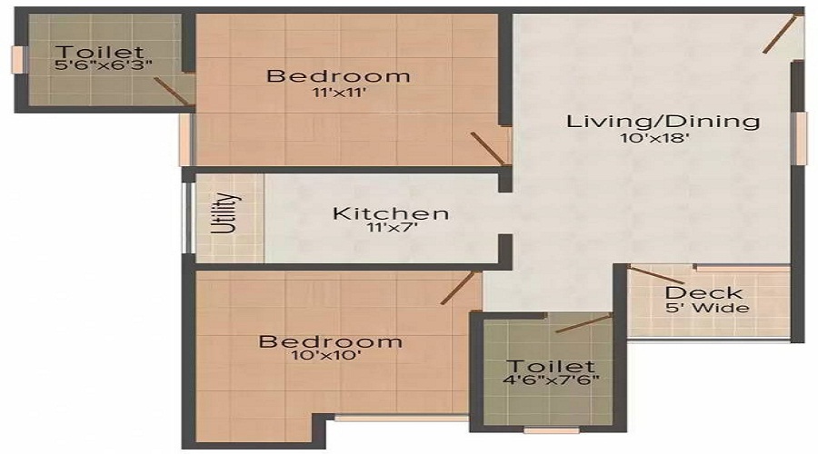 Baba Aman City Floor Plan