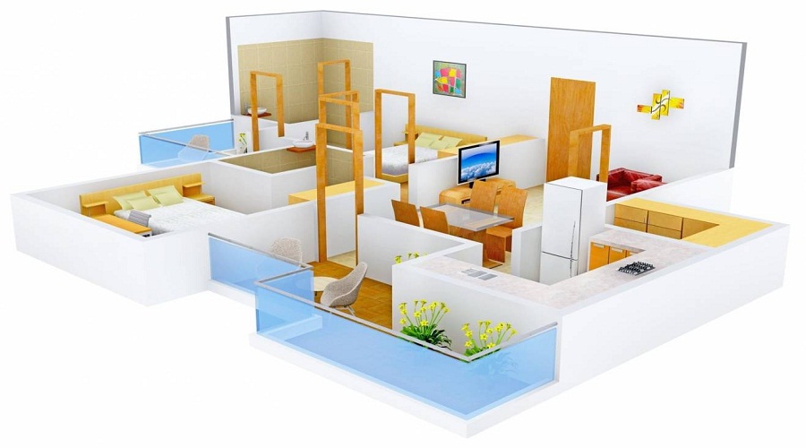 Pioneer High Acme Heights 3 Floor Plan