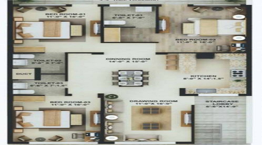 Jindal Mohali Royal Residency Floor Plan