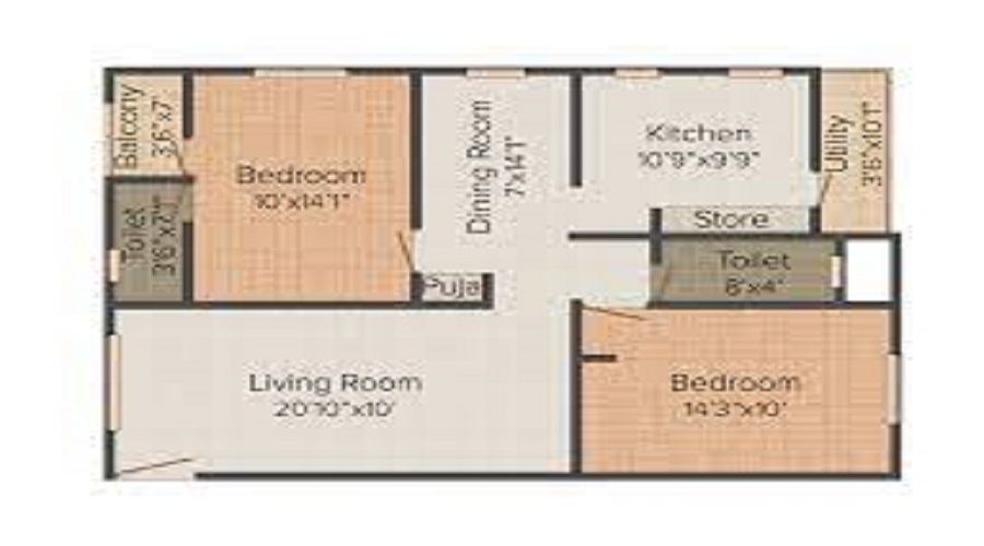 Aashrayaa Aashrayaa Serenity Floor Plan
