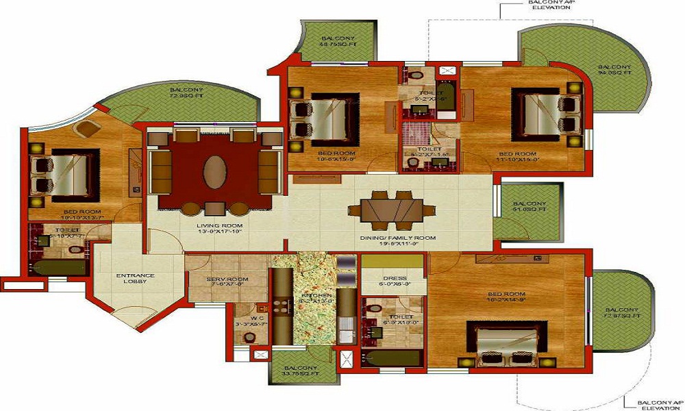 Mariners Paradise Floor Plan
