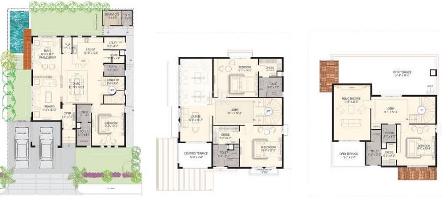 NSL Orion Villas Floor Plan