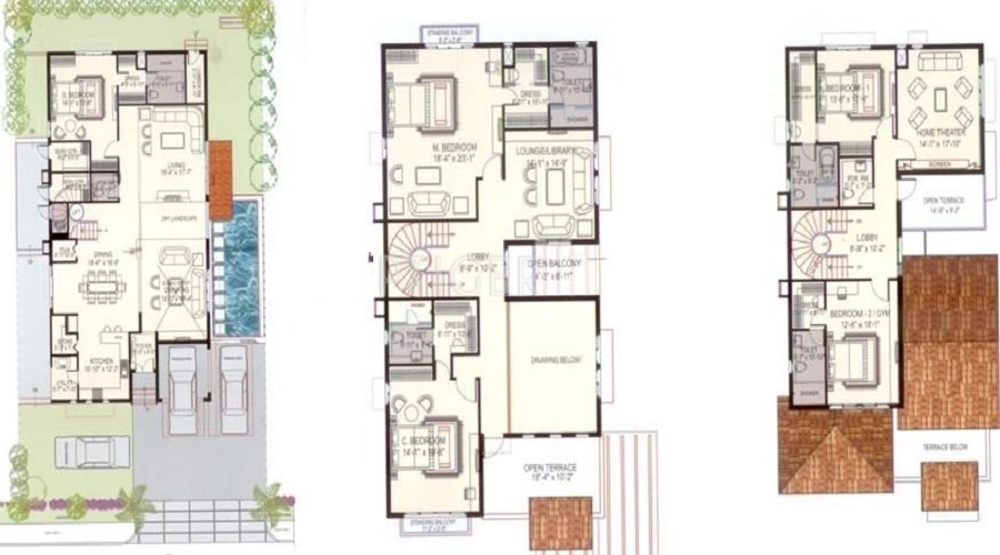 NSL Orion Villas Floor Plan