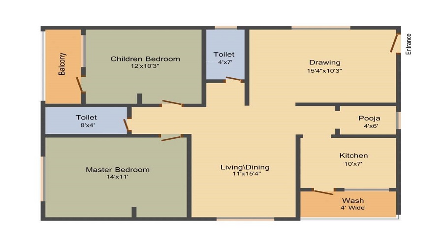 Royal Splashing Meadows Floor Plan