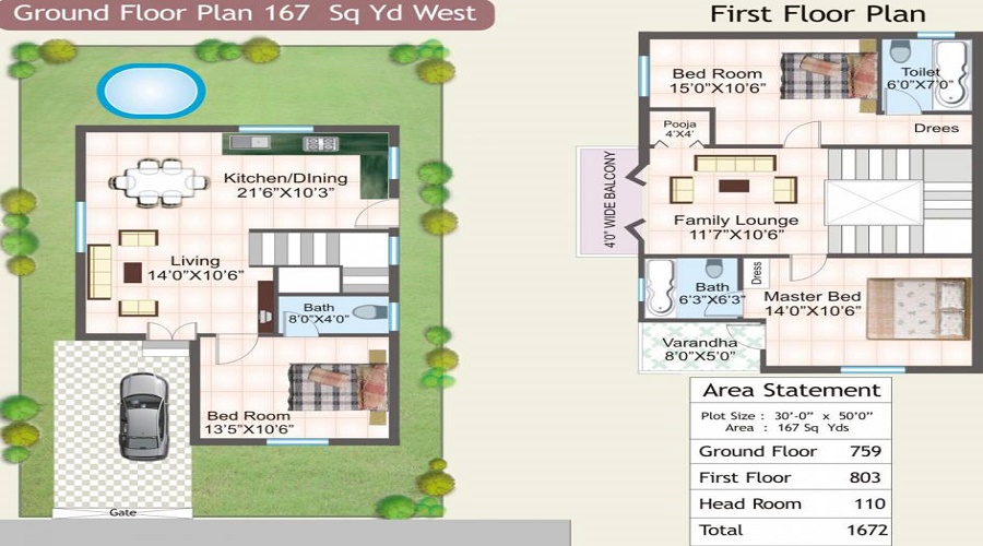 SRK Green Park Floor Plan