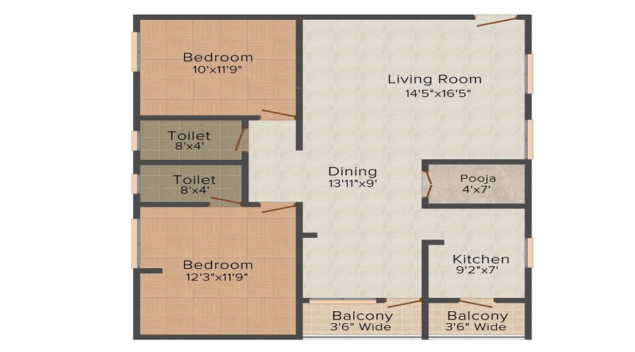 Sudhakar  Sri Sai Balaji Nilayam Floor Plan