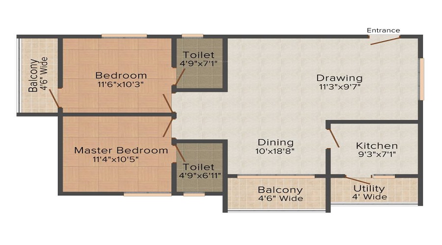 Siri Pride Floor Plan