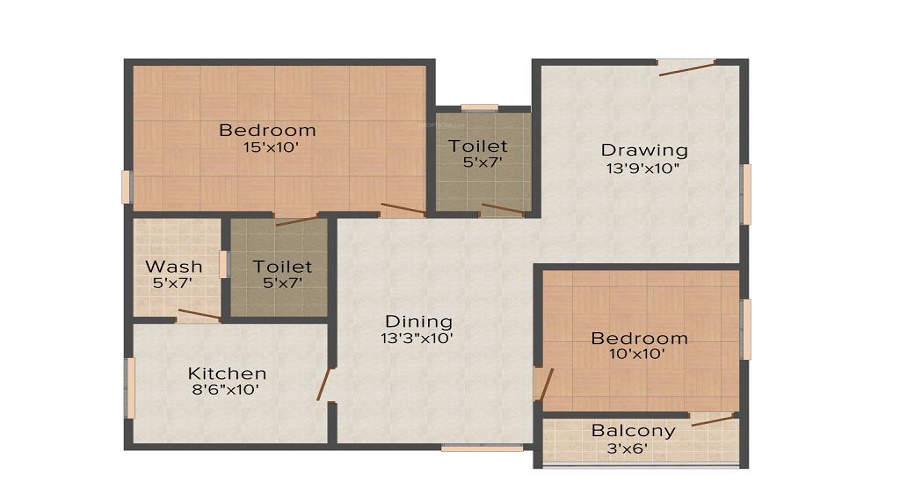 Srija Eco Valley Floor Plan