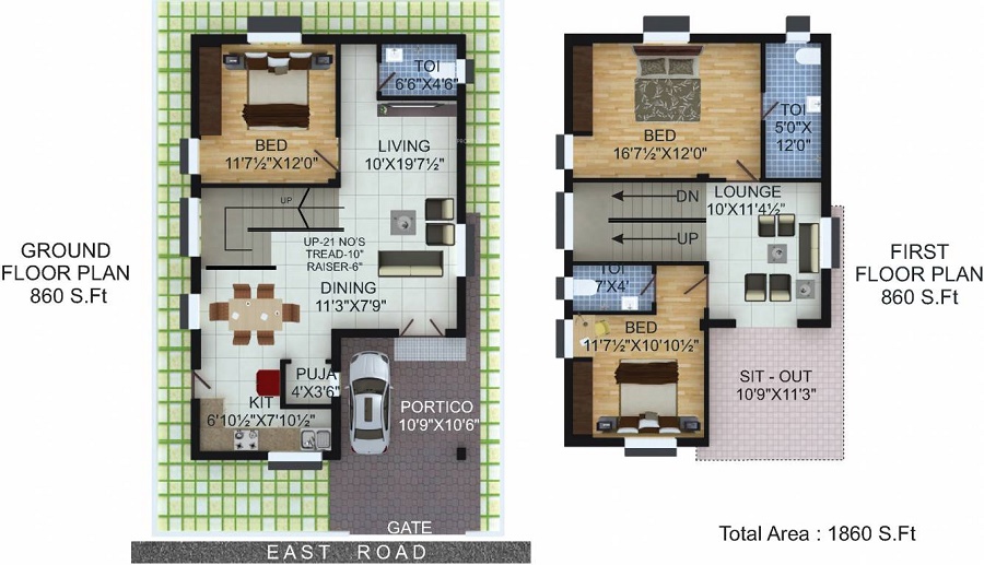Durga Homes Floor Plan