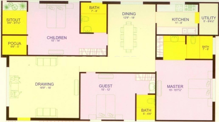 Ven Six Seasons Floor Plan