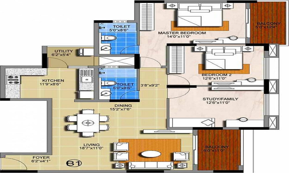 Sterling Ascentia Floor Plan