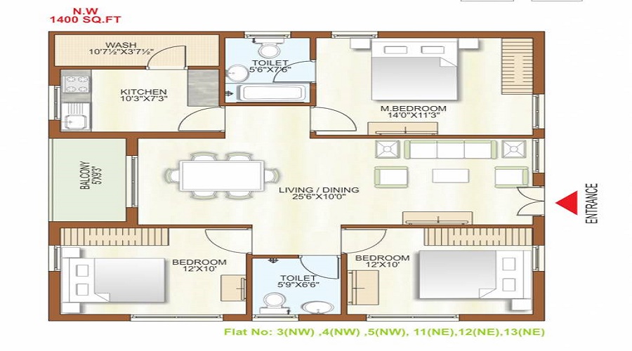 ACE Atlantis Floor Plan