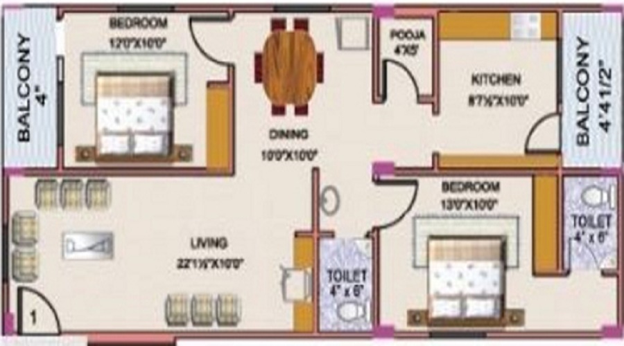 NR Serenity Floor Plan