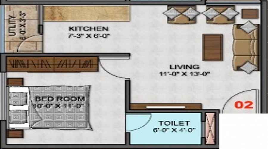 Aspire Chandana Floor Plan