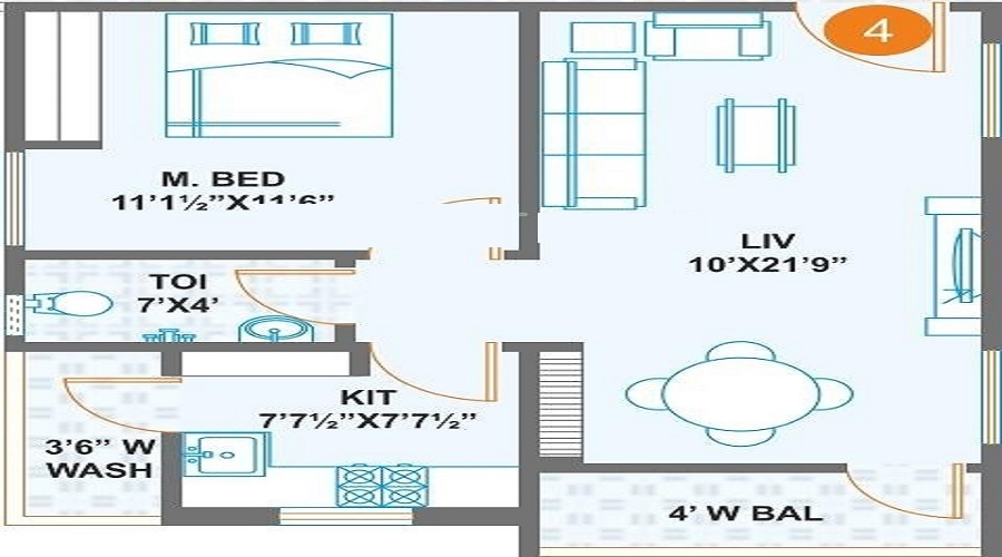 Vajra Sree Nivasam Floor Plan
