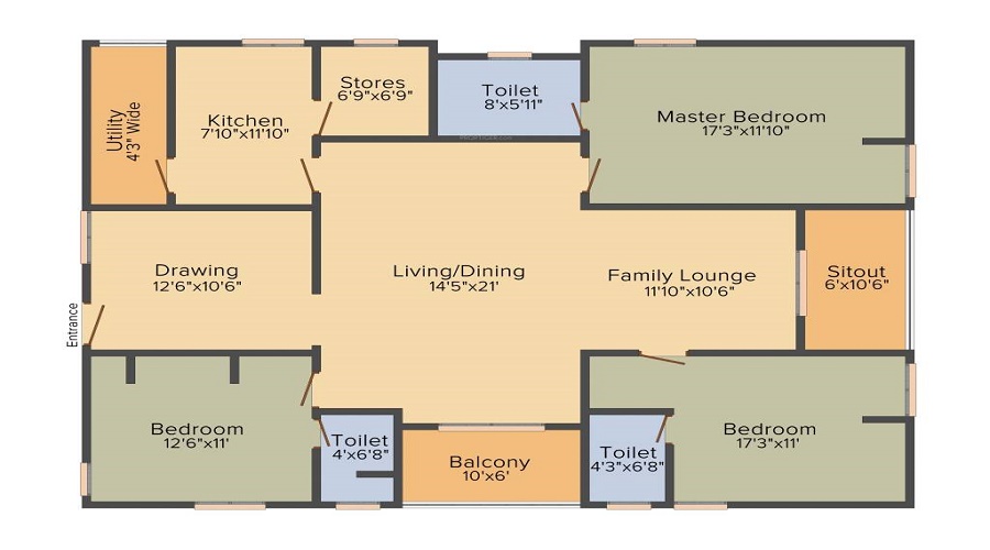 Thirumala Tranquil Towers Floor Plan