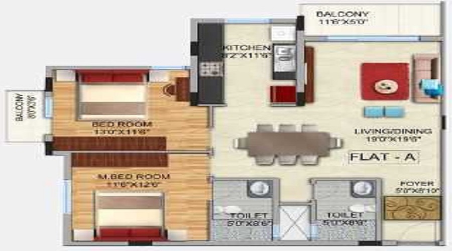 Ubercorp Paxina Floor Plan