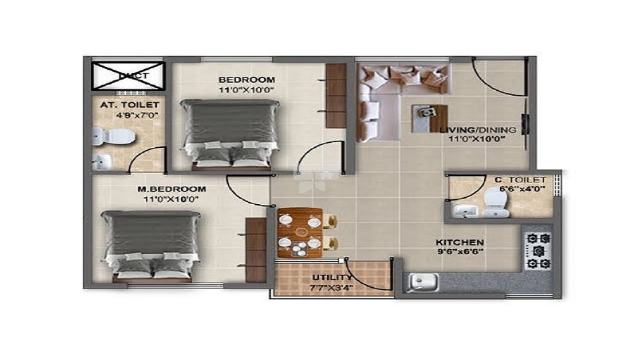 DS Max Sage Floor Plan