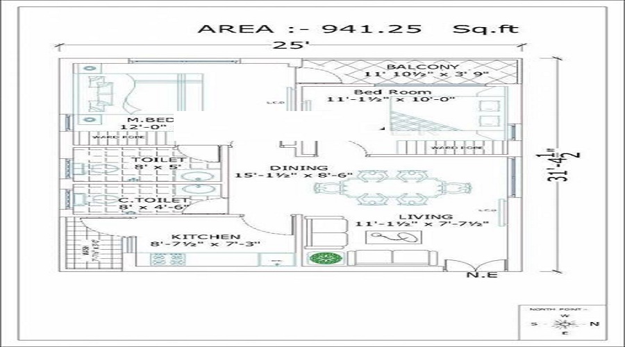 Skypx Heights Floor Plan