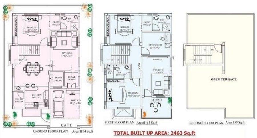 Hi Rise KVR Paradise Floor Plan