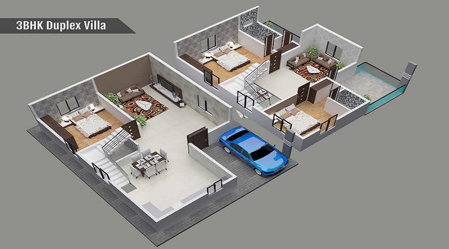 Medhyam Serenity Highland Floor Plan