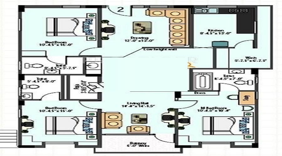 Pradeep Srinilaya Enclave Floor Plan
