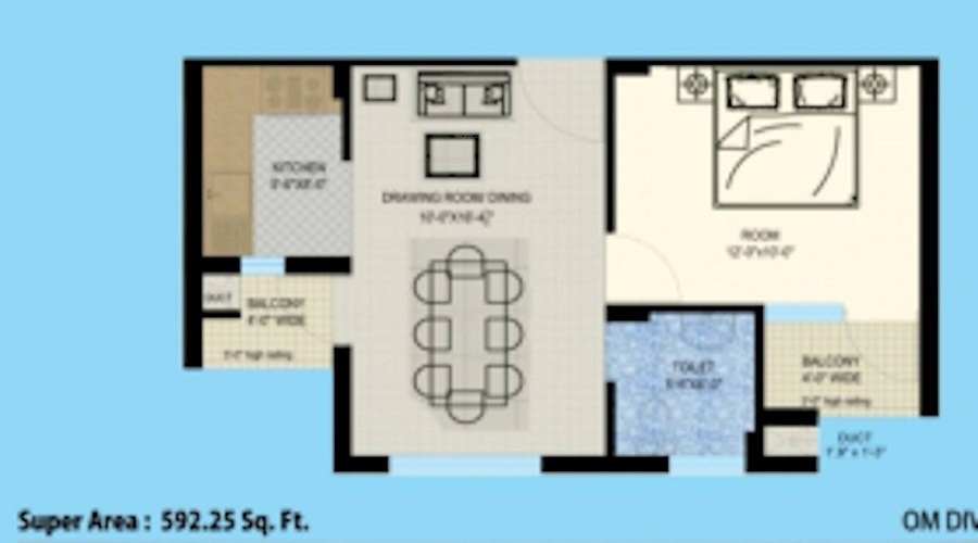 Divine World Floor Plan