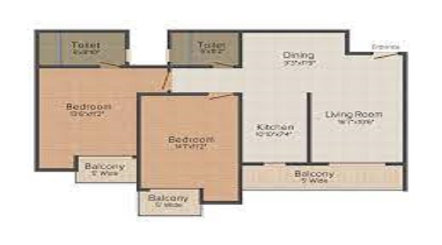 Prakruti Nishant Residency Floor Plan