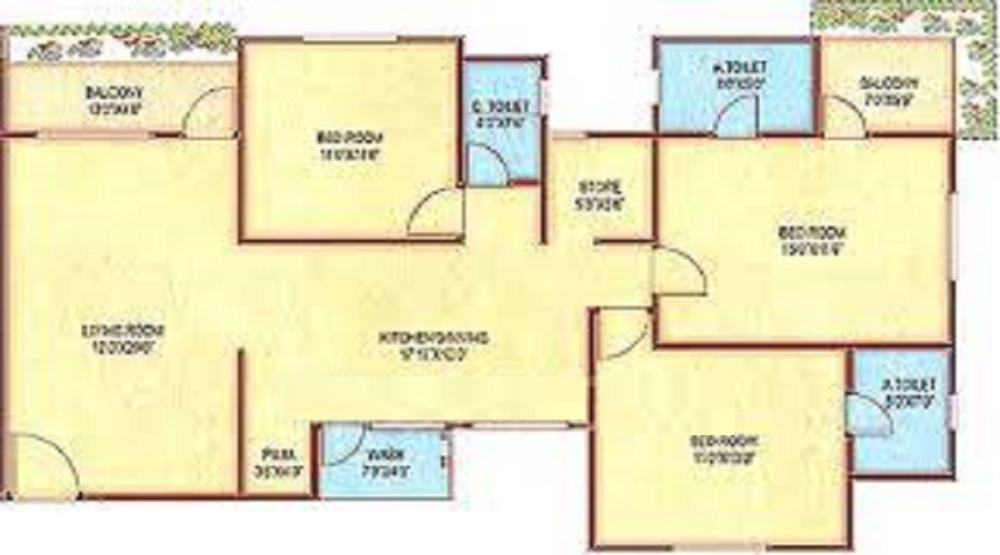 Jayaraj Amogh Sudharshan Floor Plan