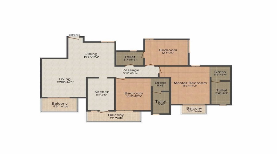 BPTP Park Serene Floor Plan