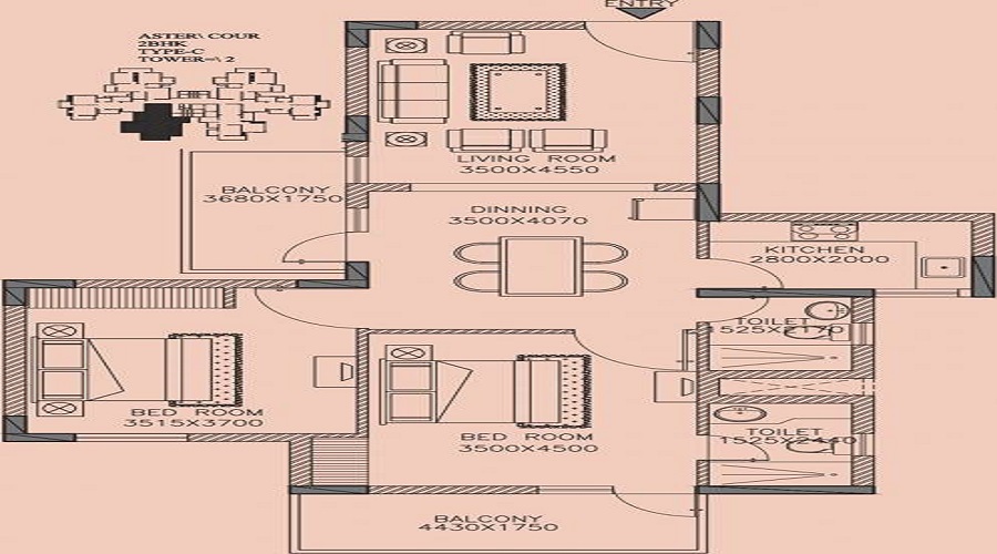 Orris Aster Court Floor Plan
