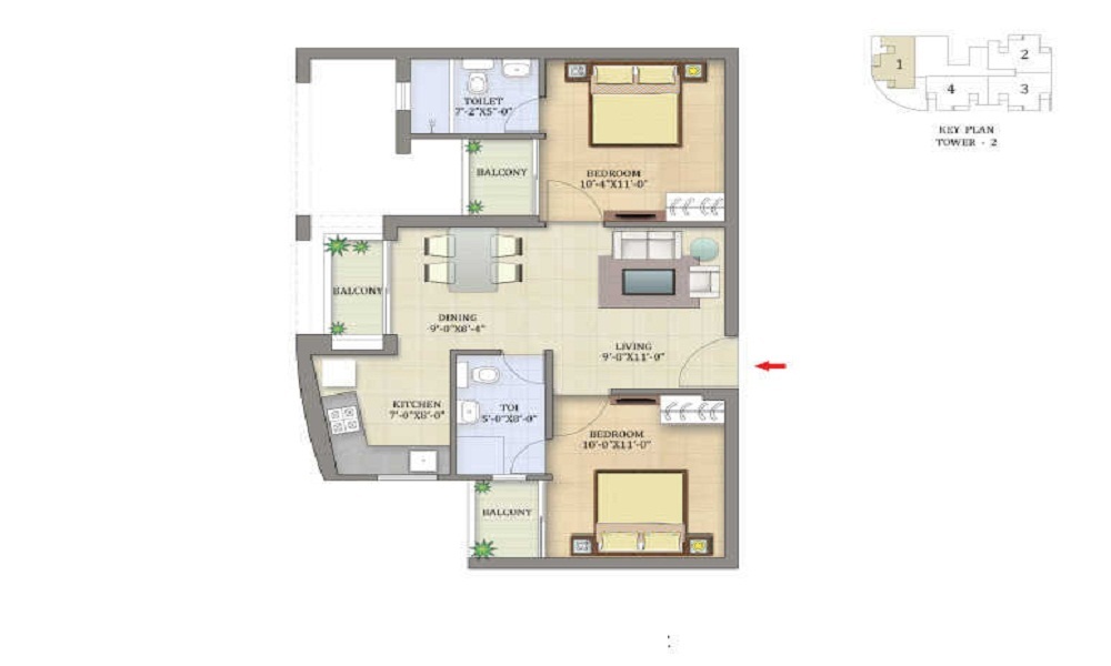 MCC Signature Heights Floor Plan