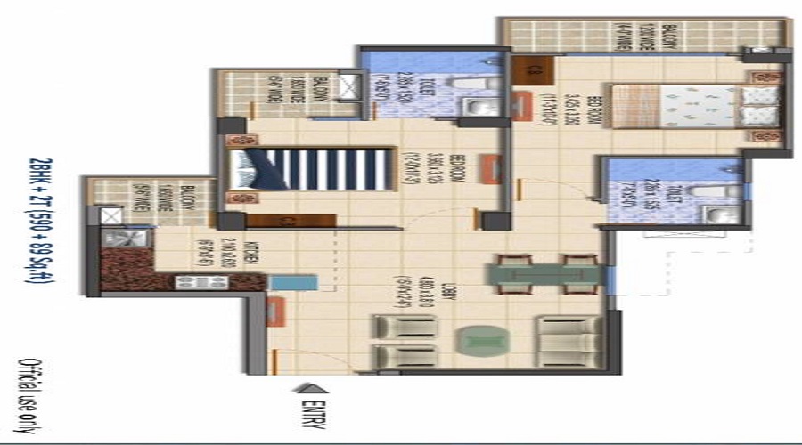 MRG The Balcony Floor Plan