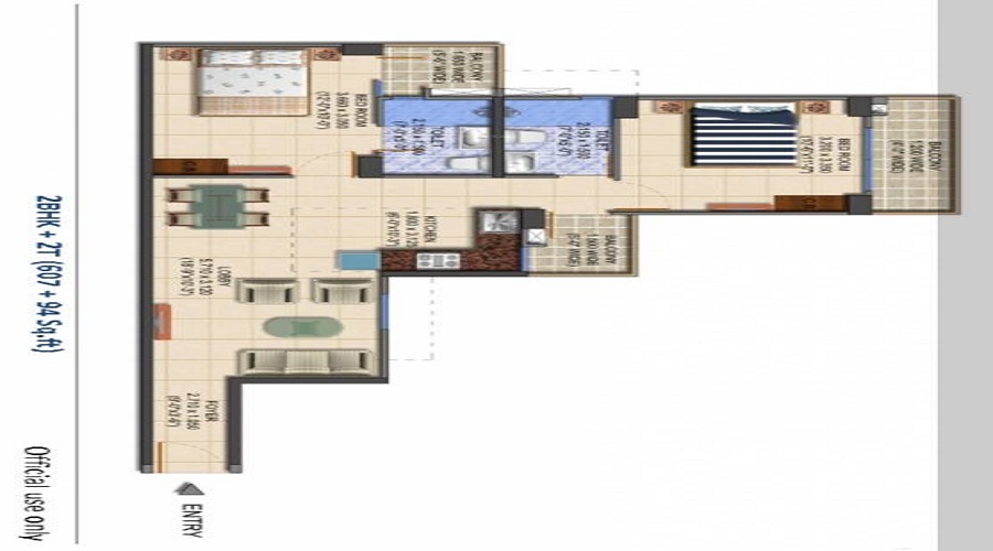 MRG The Balcony Floor Plan