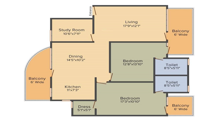 Pareena Enorme Floor Plan
