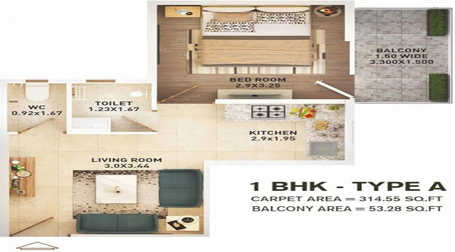 Pyramid Infinity Floor Plan