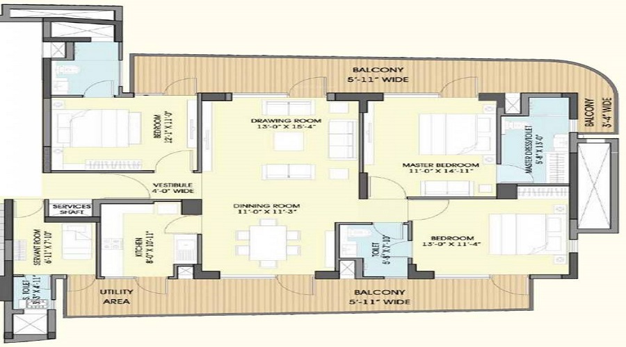 Chintels Serenity Pocket B Phase II Floor Plan