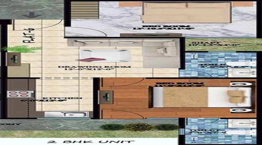SSG Yash Vatika 3 Floor Plan