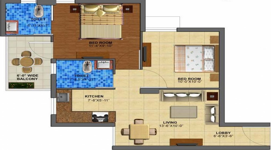 Zara Rossa Floor Plan