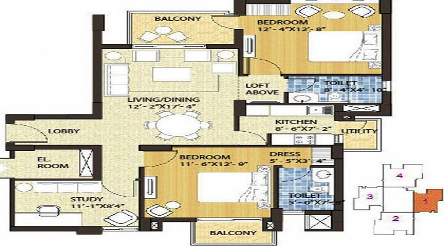 ASF Isle De Royale Floor Plan