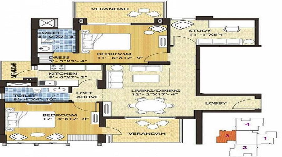 ASF Isle De Royale Floor Plan