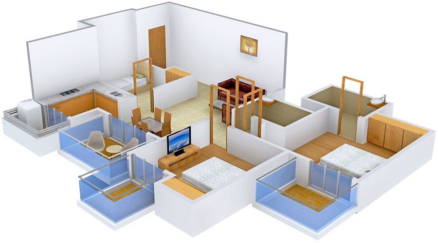 Supertech Hues Floor Plan