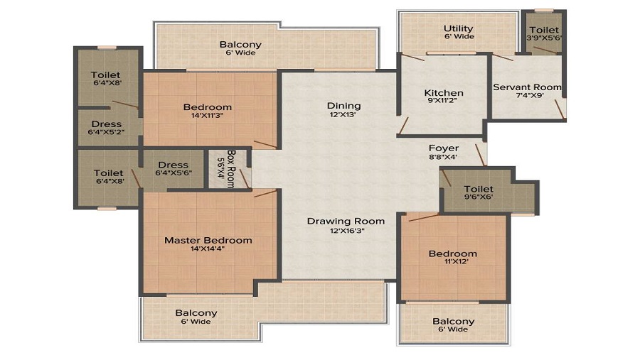 Solutrean Caladium Floor Plan