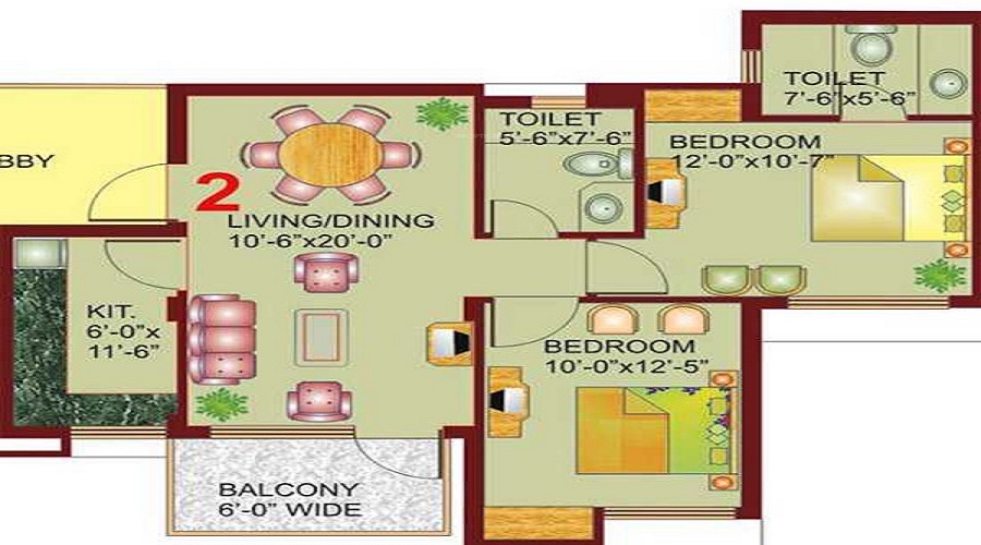 Eros Wimbley Estate Floor Plan