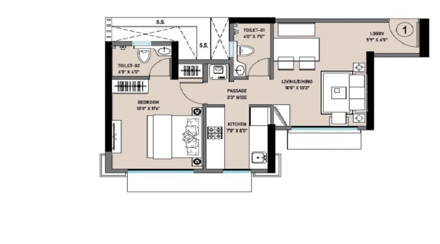 VKG Beverly Hills Floor Plan