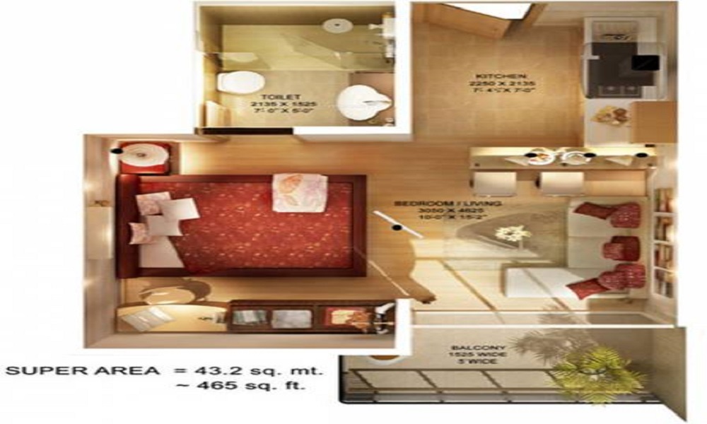 Earth Titanium City Floor Plan