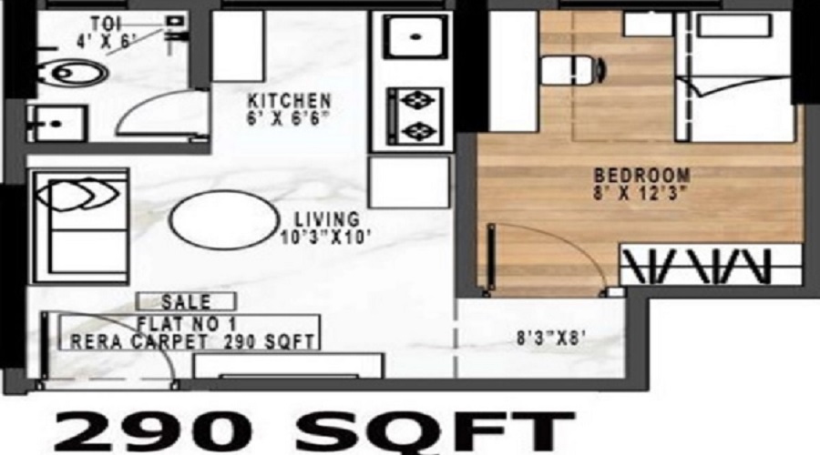 Rodium Xenus Phase 1 Floor Plan