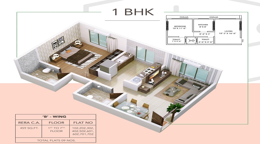 Dem Swashraya Floor Plan
